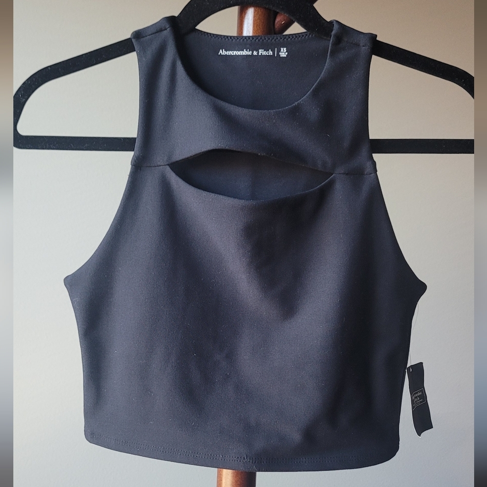 Abercrombie And Fitch Top Bodycon Peep Cut